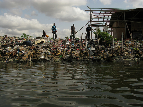 Causes of water pollution in Africa