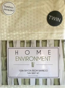 home environment bamboo sheets