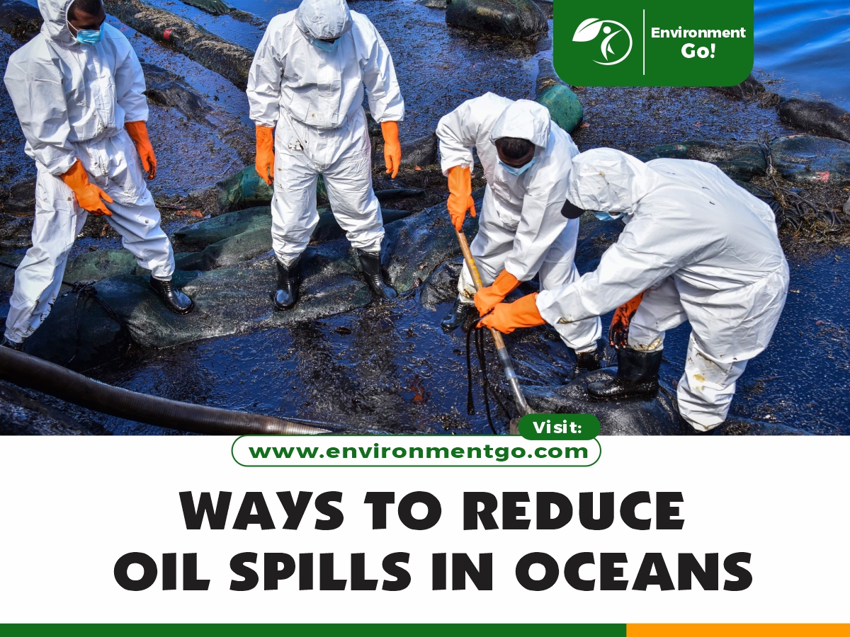 ways to reduce oil spills in oceans