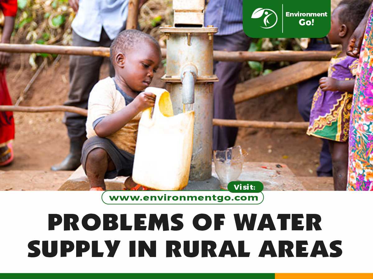 problems of water supply in rural areas