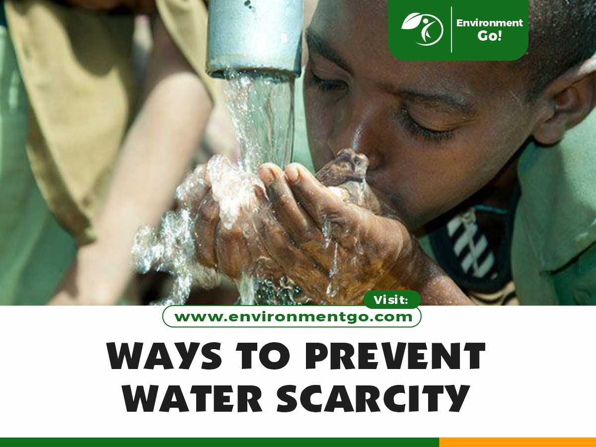 ways to prevent water scarcity