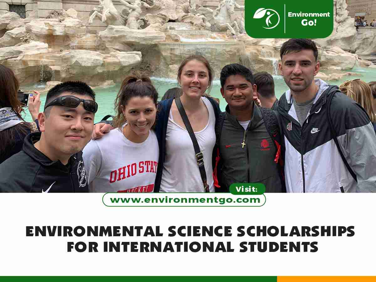 environmental science scholarships for international students