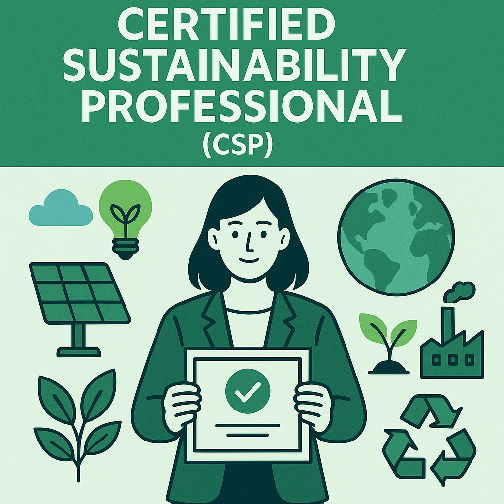 Certified Sustainability Professional CSP