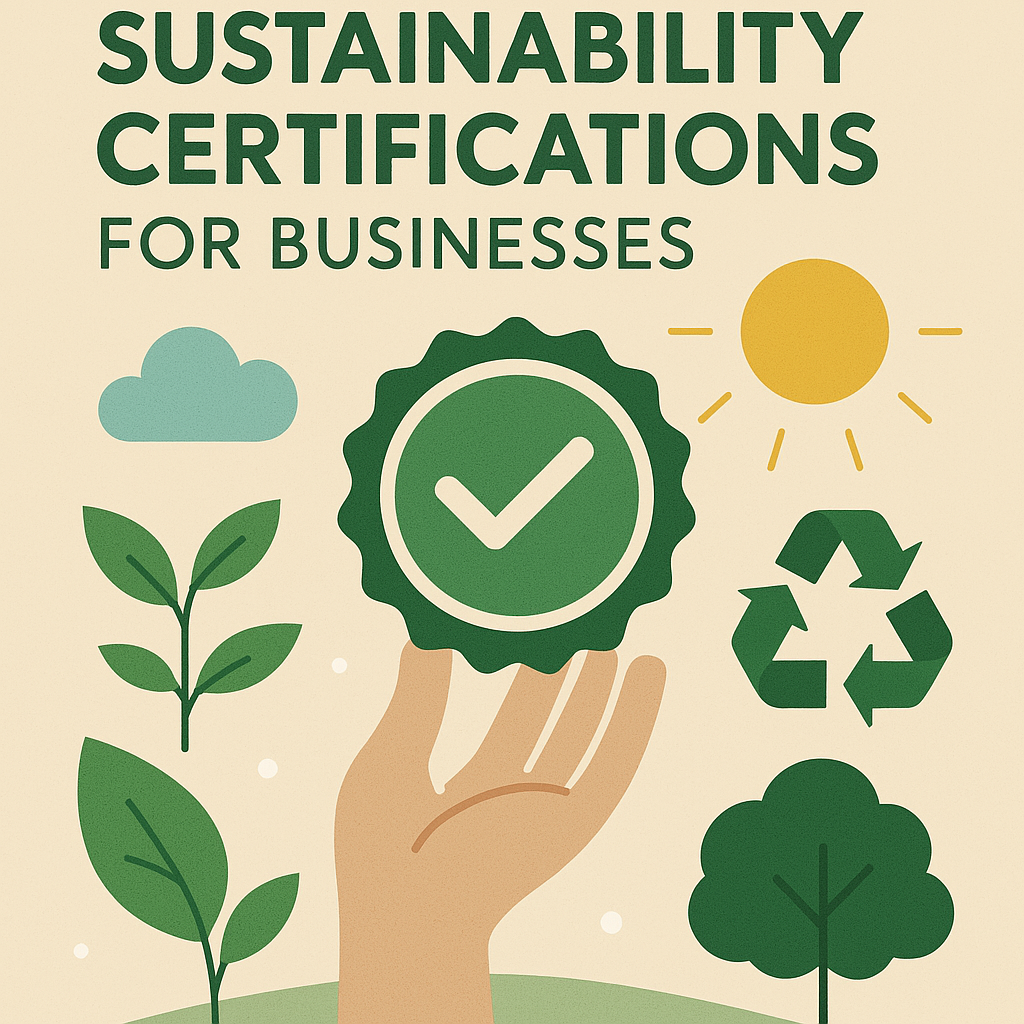 Sustainability Certifications for Businesses