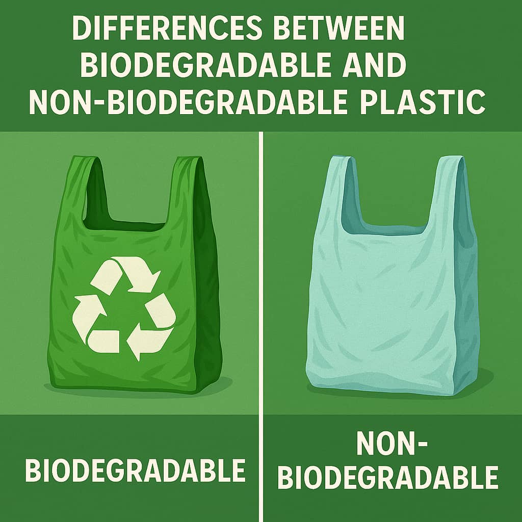 Differences between Biodegradable Plastic and Non-Biodegradable Plastic