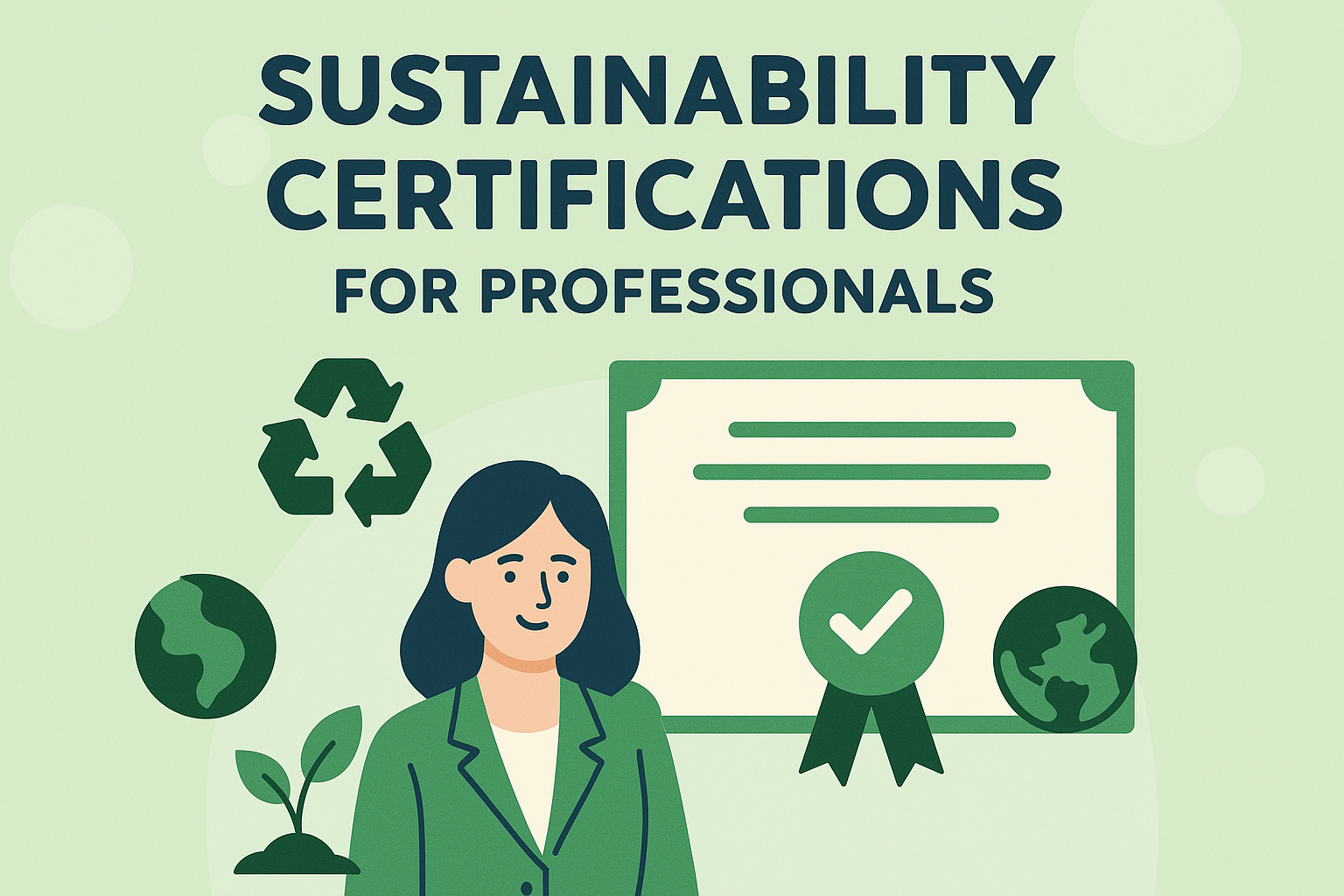 Sustainability Certifications for Professionals