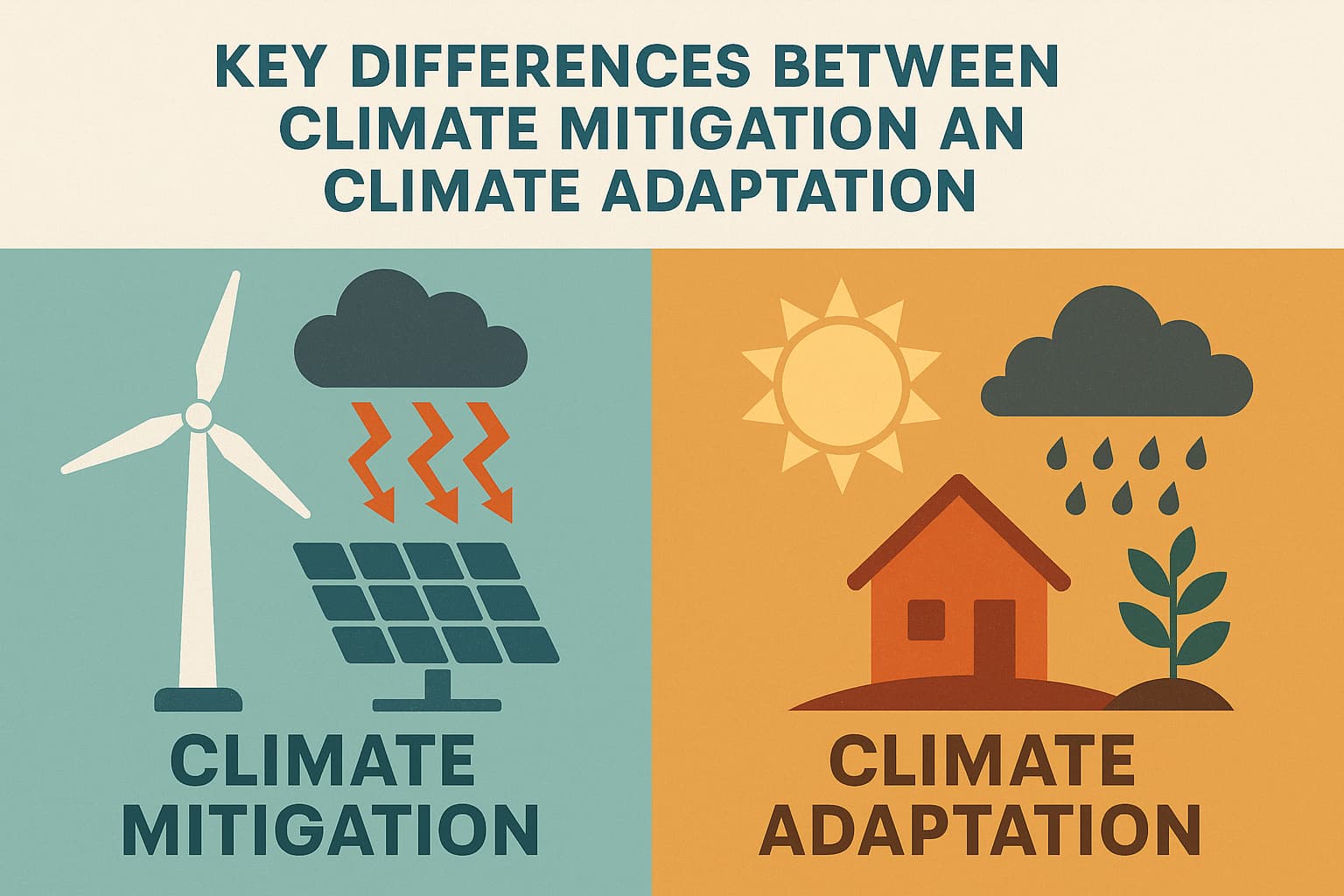 Climate Mitigation and Climate Adaptation